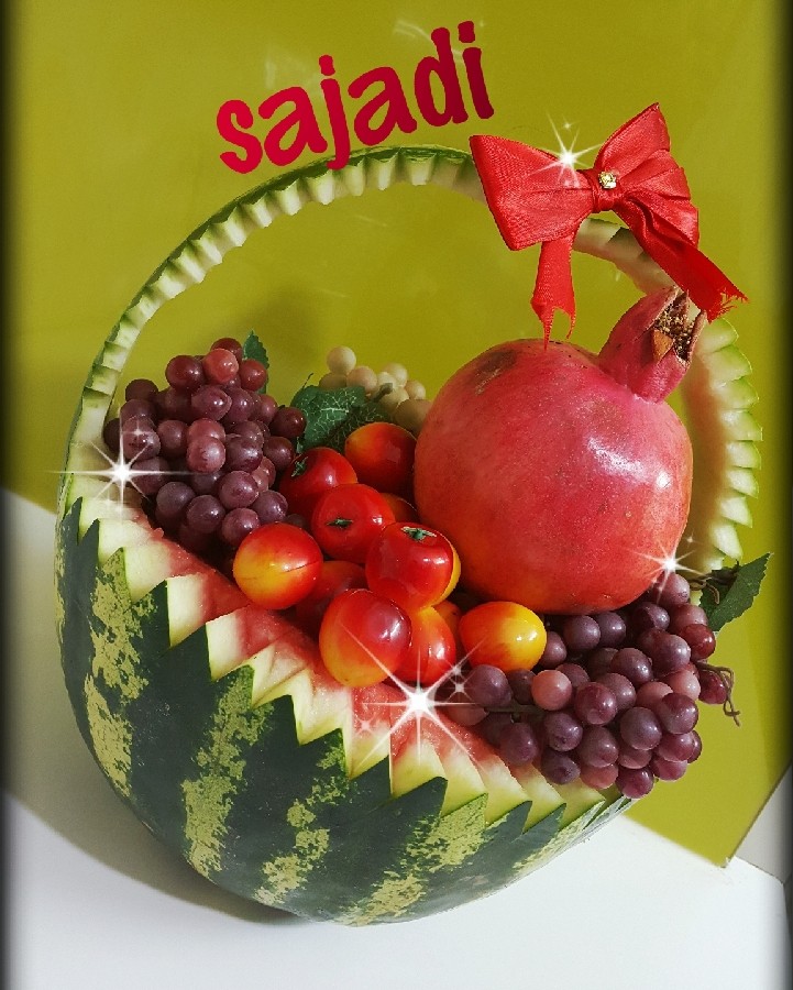 عکس سبد هندوانه من
