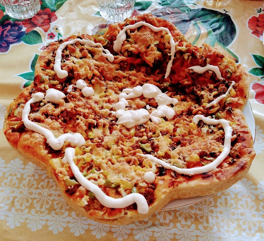 پیتزا گل