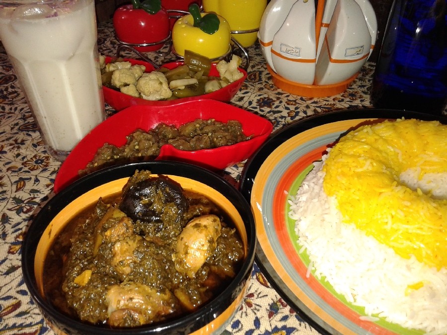 عکس خورش گشنیز