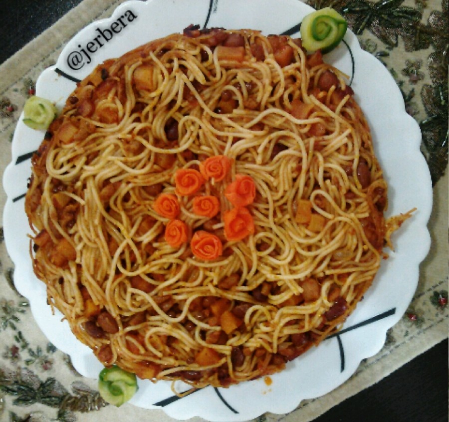 عکس ماکارونی ساده من