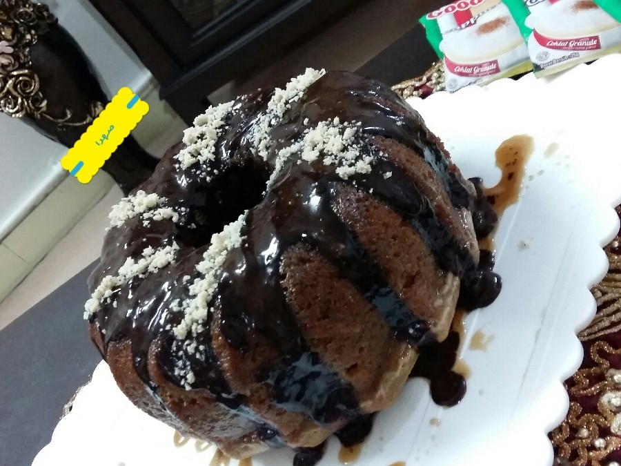 عکس کیک کاپاچینو