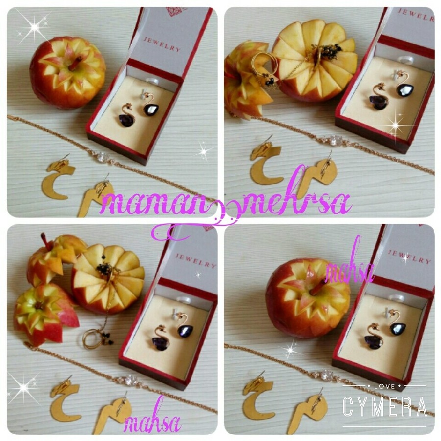 عکس میوه آرایی سیب