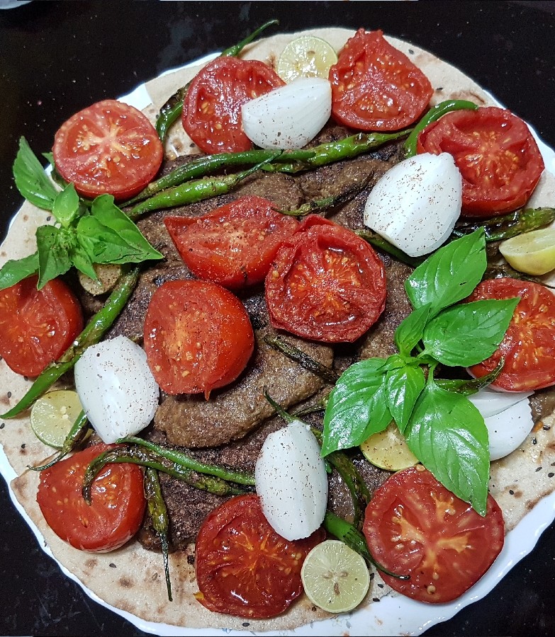 عکس کباب تابه ای