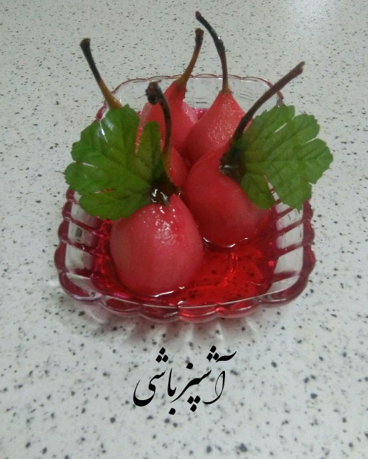 عکس گلابی ژله ای