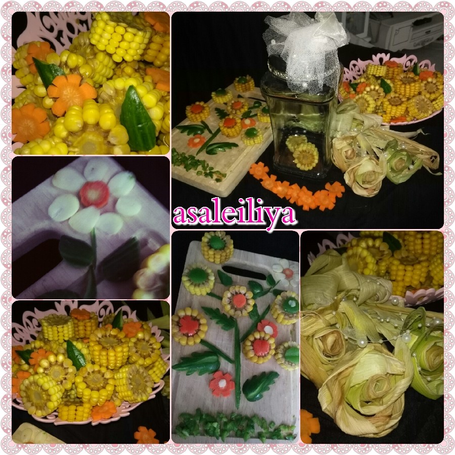 این هم وسایل مورد نیاز برای ترشی ذرتم