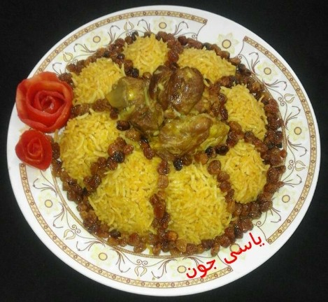 عکس پلو چکدرمه