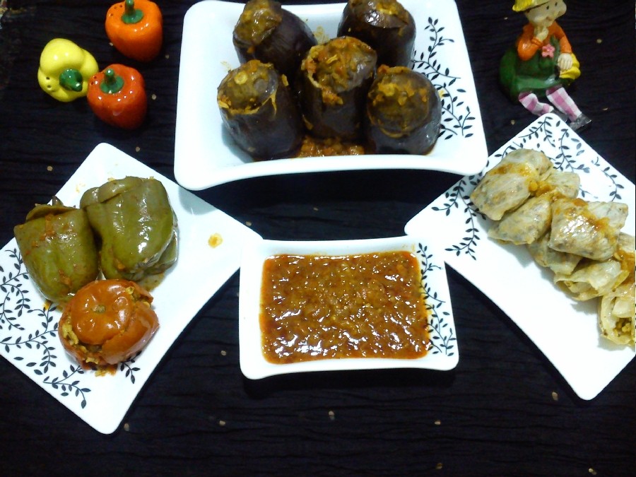عکس انواع دلمه