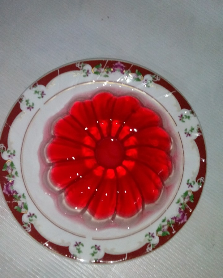 عکس ژله ی دورنگ