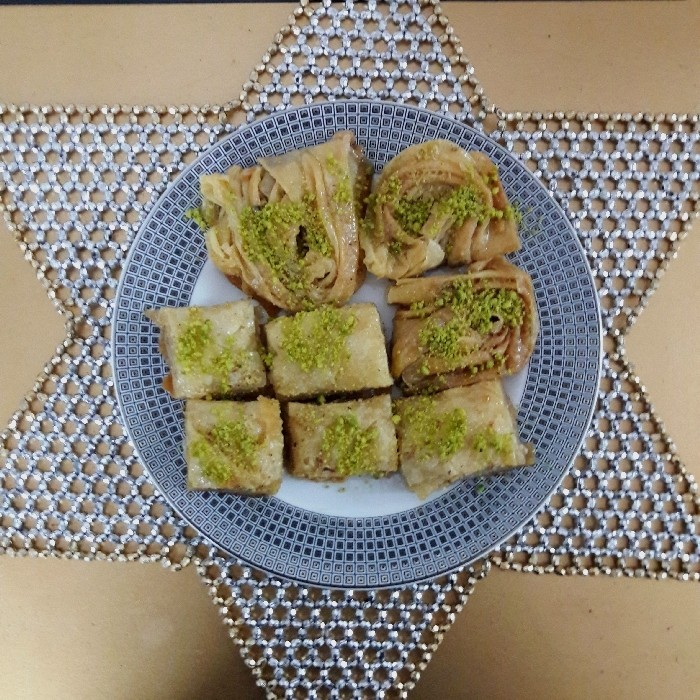 عکس باقلوای خونگی