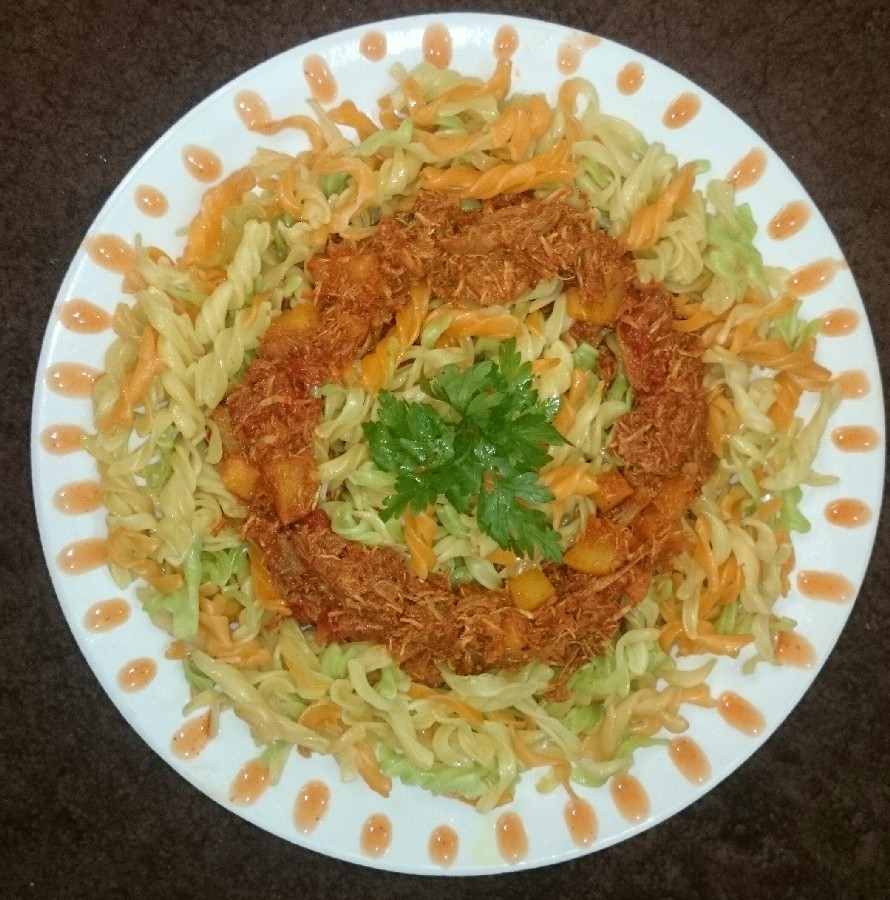 عکس ماکارونی خیلی خوشمزه من