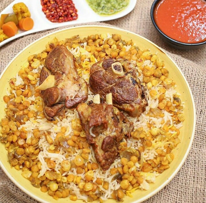 عکس چلو گوشت عربی