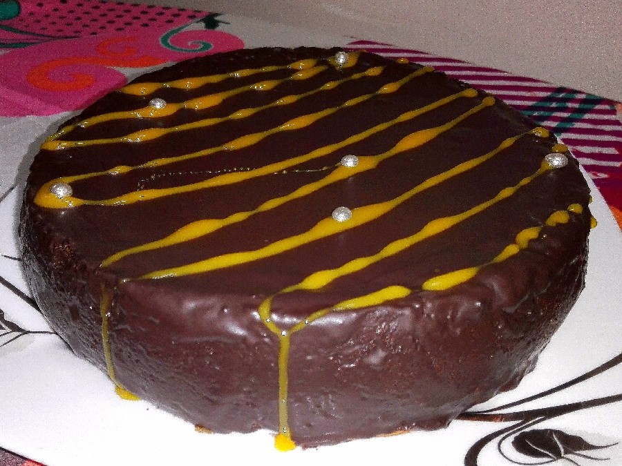 کیک خرمالو