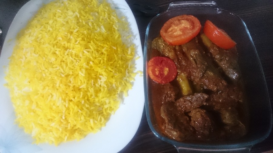 عکس خورش بادمجان 