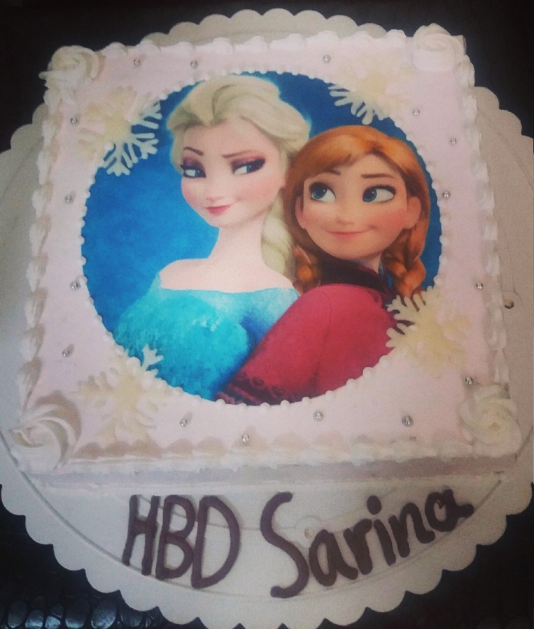 کیک تولد الساو آنا