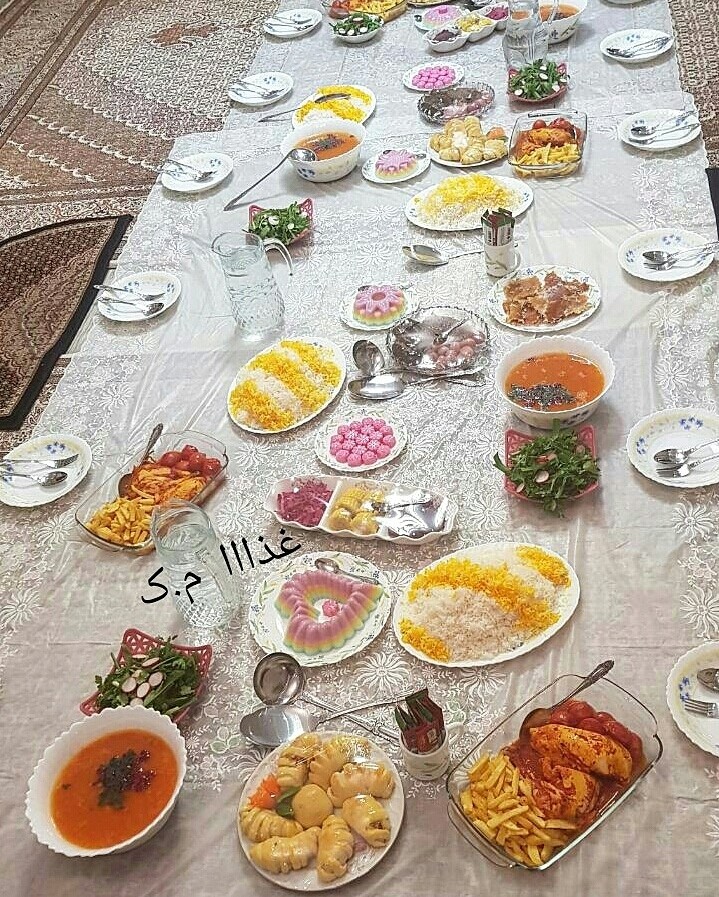 عکس خورش مرغ با سس مخصوص