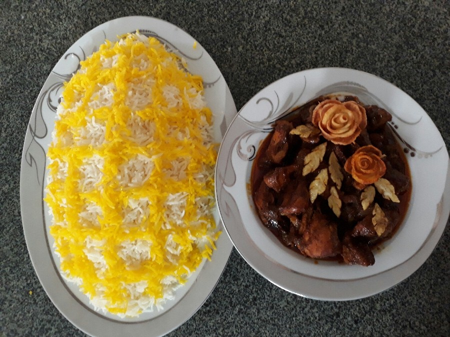 عکس خوراک مرغ مجلسی