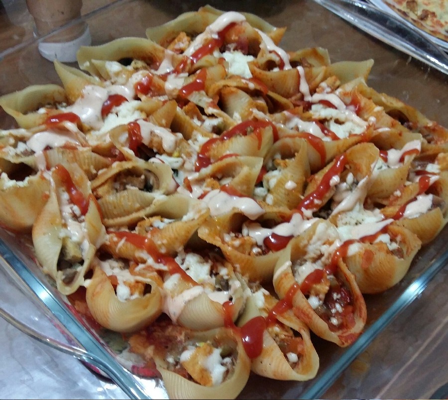 عکس ماکارونی صدفی (شکم پر)