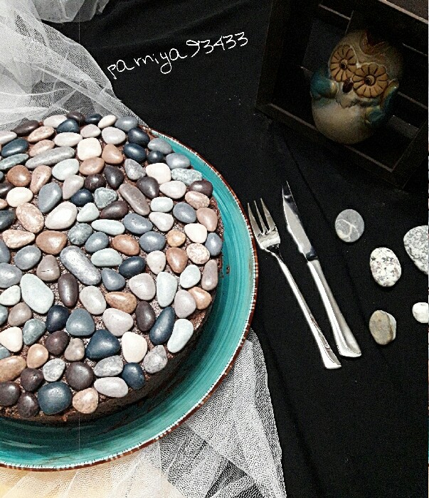 عکس کیک_شکلاتی_بی بی