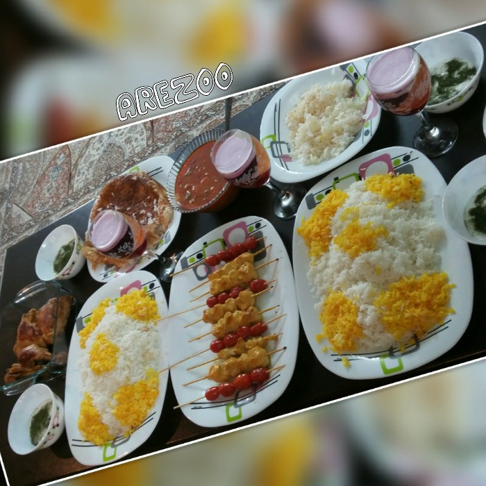 عکس کـباب مـرغ حـلزونــے و..