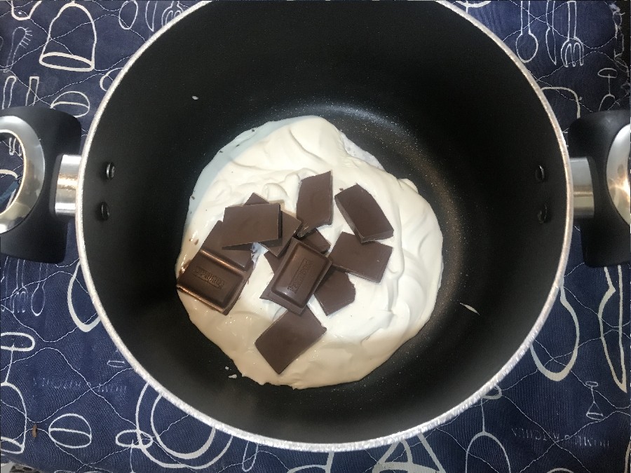 عکس تارت شکلات انار (بدون فر)