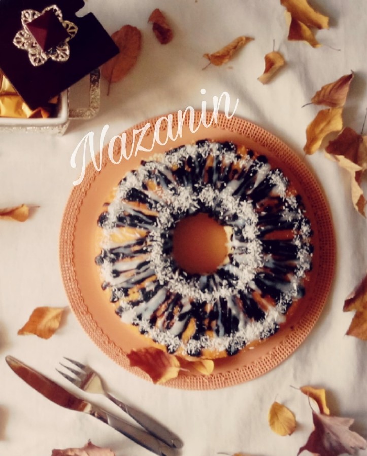 دستور کیک_صبحانه??پیشنهاد میکنم امتحانش کنید