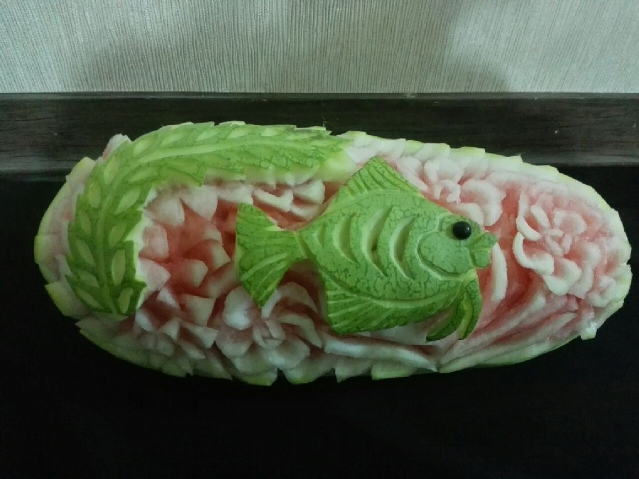 حکاکی روی هندوانه