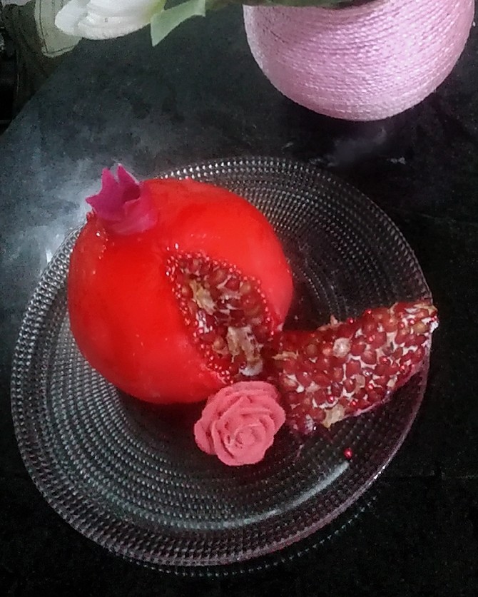 عکس کیک شب یلدا