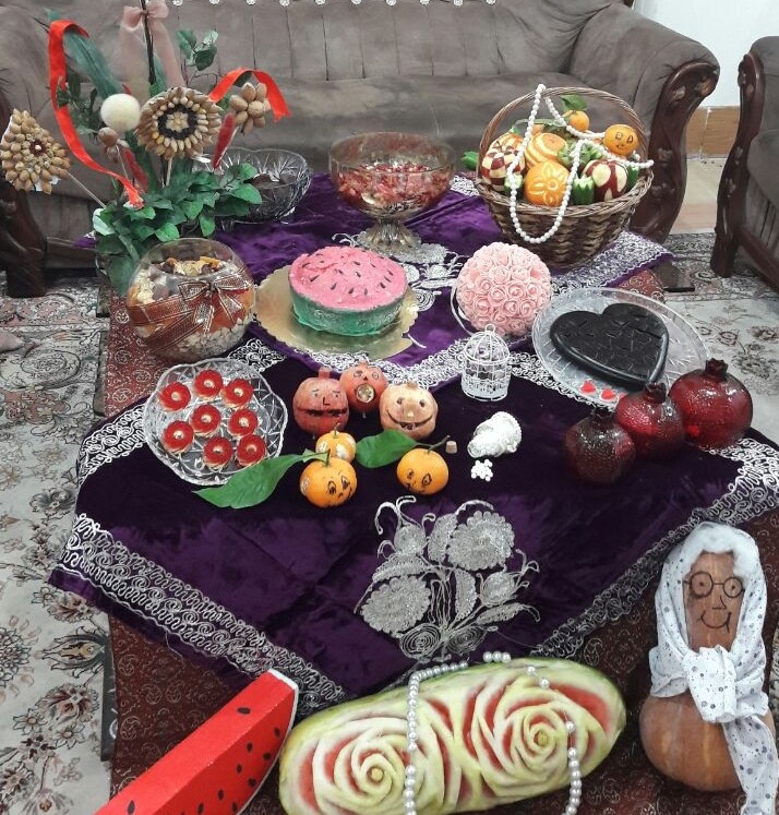 عکس سفره یلدا