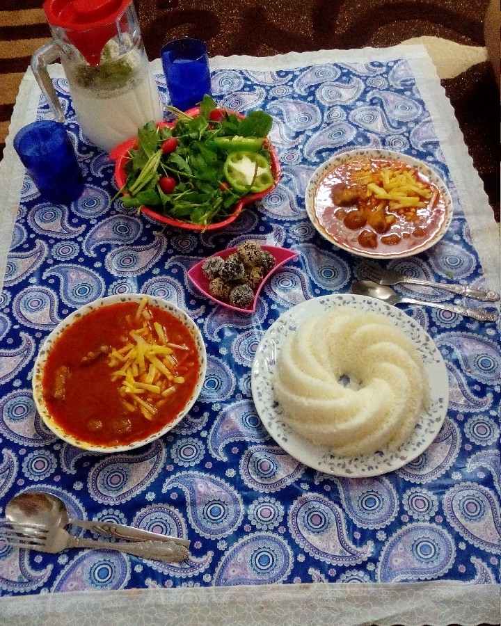 عکس غذای مورد علاقه همسری