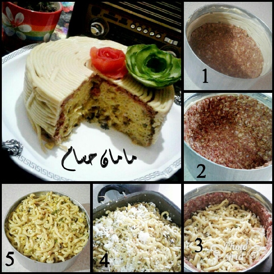 کیک ماکارونی