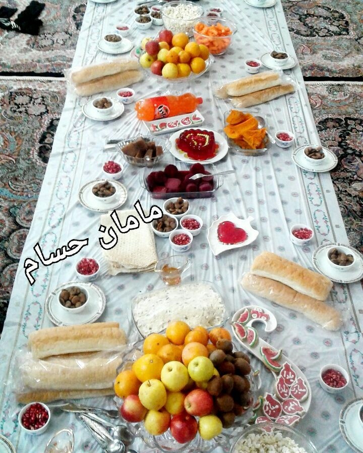 سفره ی شب یلدا