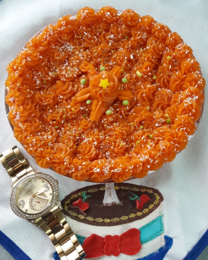 عکس حلوای هویج