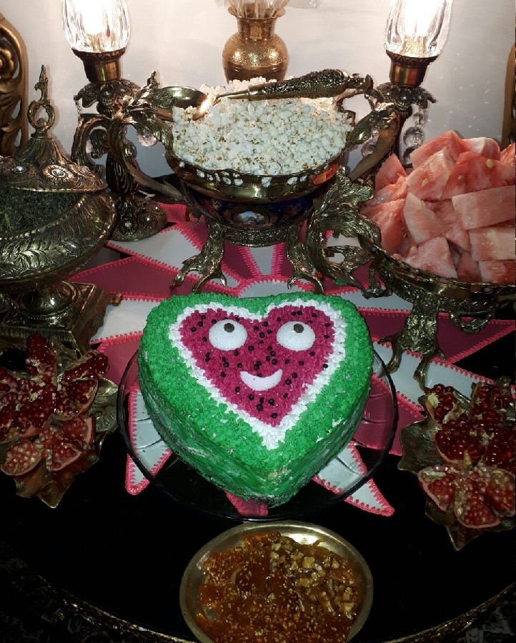 عکس کیک خودم پز