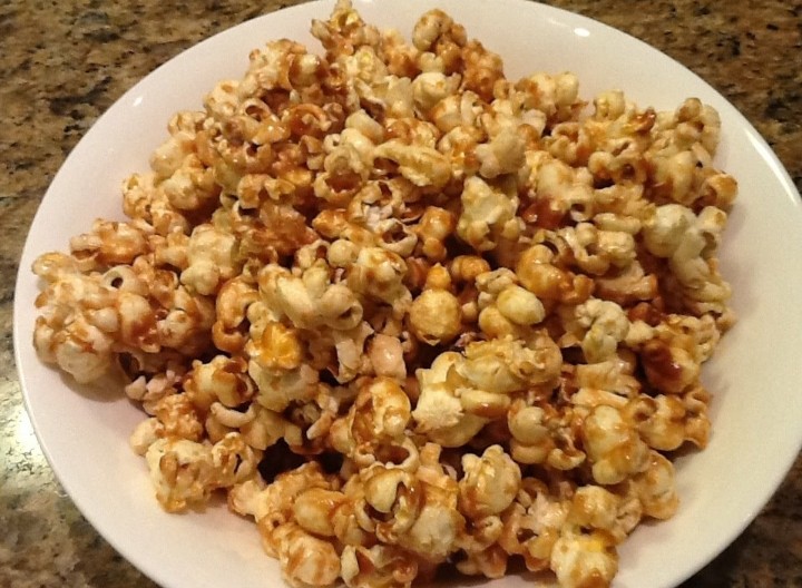 عکس caramel popcorn!!