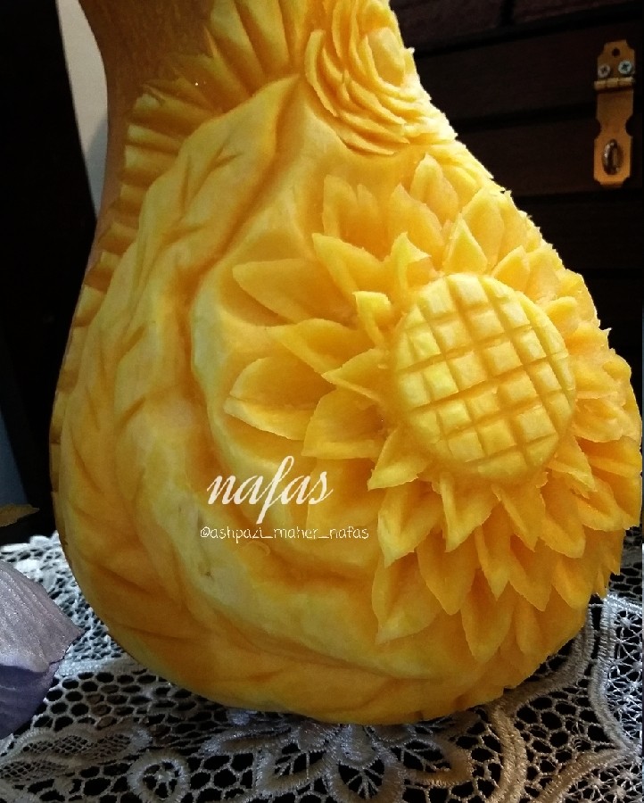 عکس حکاکی_کدو سفارش