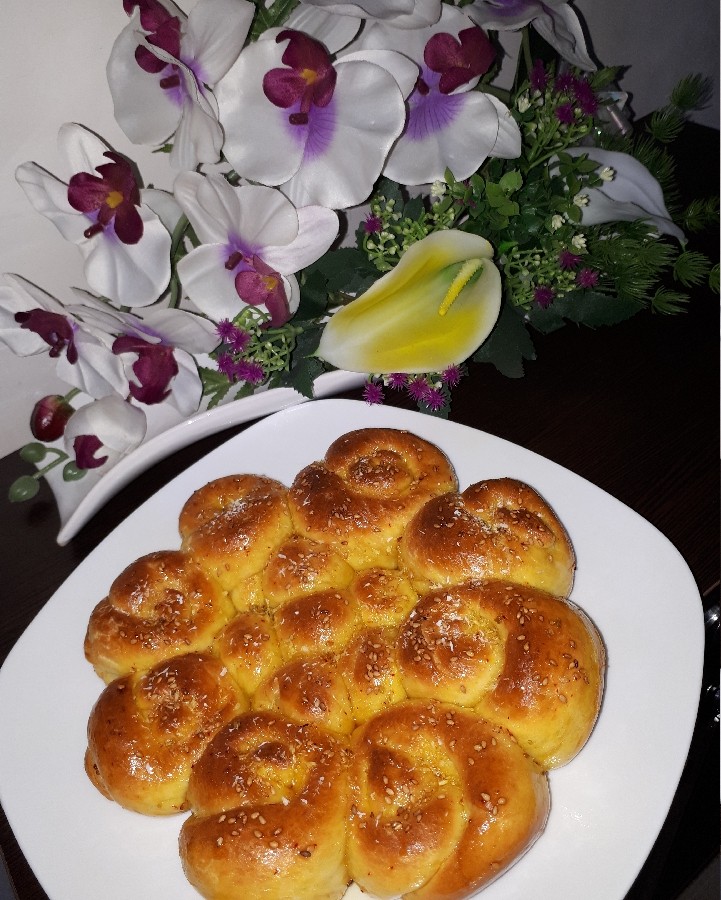 نان شیرمال خانگی با دستور خمیرجادویی