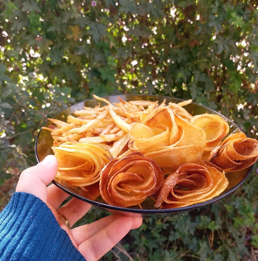 عکس چیپس سیب زمینی