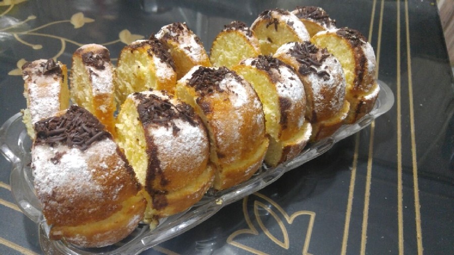 عکس کیک خامه خوشمزه من