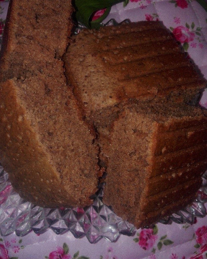 عکس پخت کیک در ماهیتابه