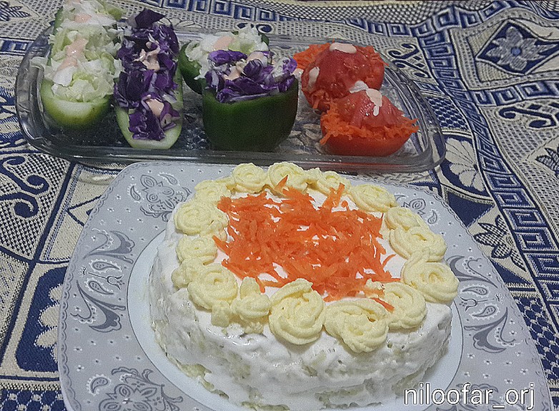 عکس سالاد الویه