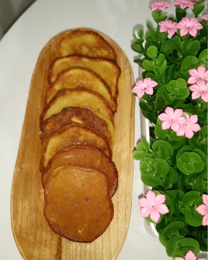 عکس کیک قاشقی موزی 