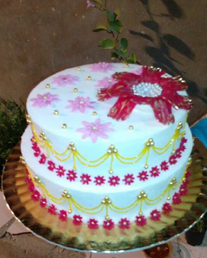 کیک عروسی دختر خاله 