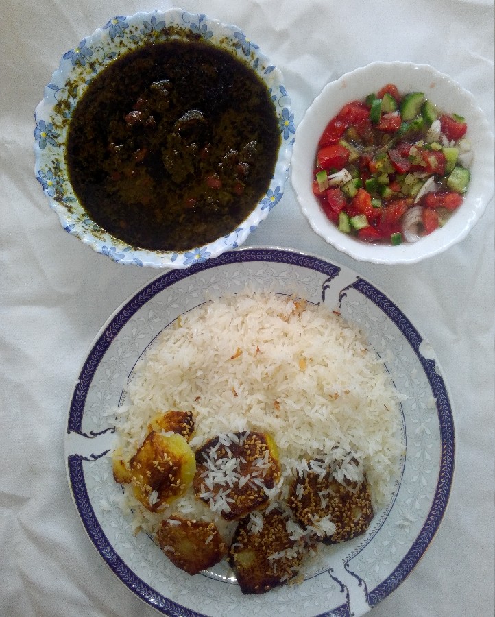 عکس جای همه دوستان گل سبز