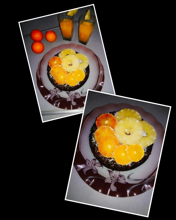 کیک پرتقالی