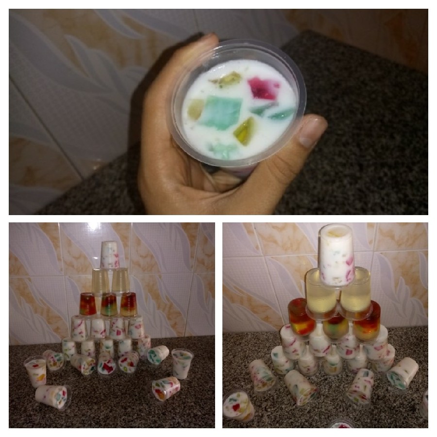 عکس ژله خورده شیشه