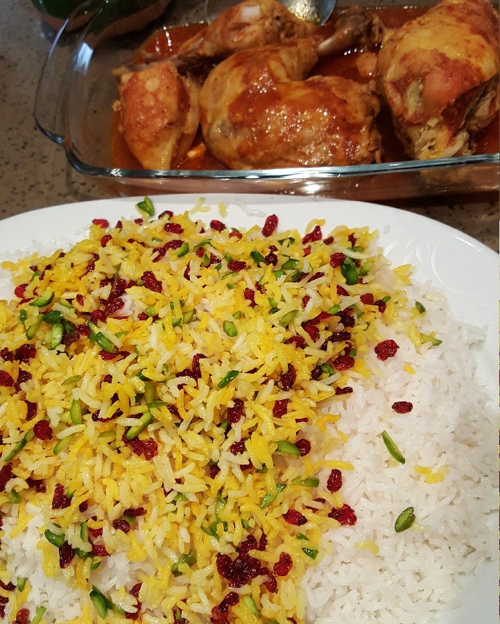 عکس زرشک پلوی خووووشمزه شام امشب ما