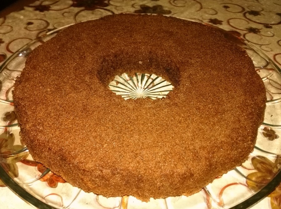کیک شیفون کاکائویی. 