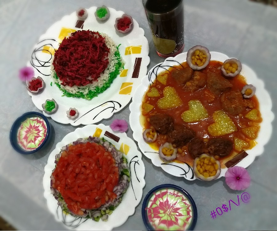 عکس خورش قیمه آلو