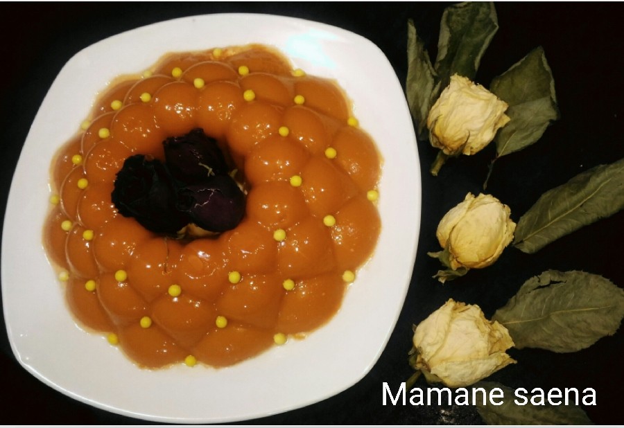 عکس دسر آب هویج بستنی