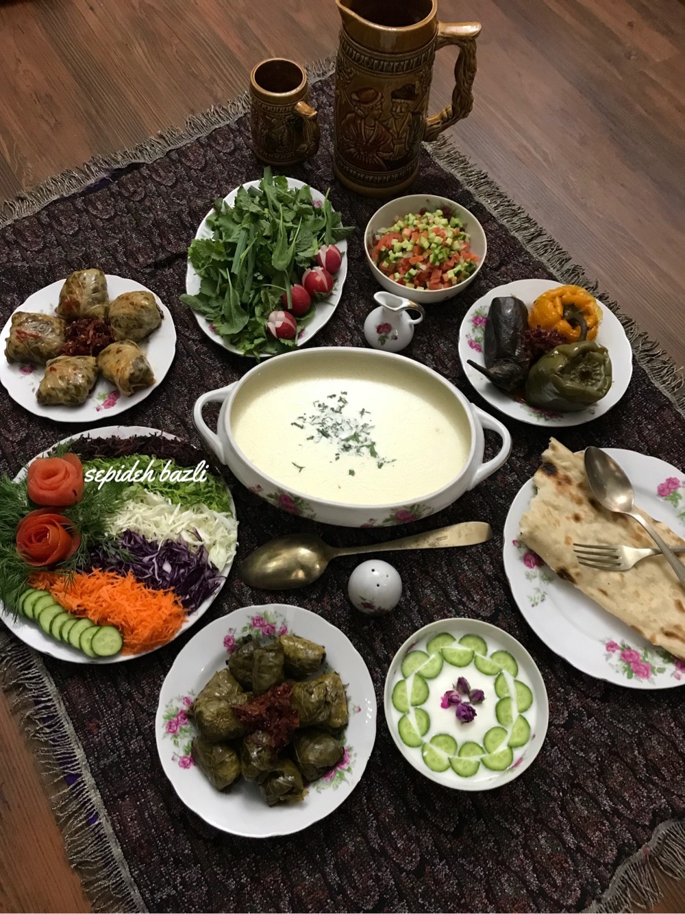 عکس انواع دلمه